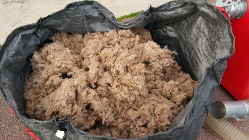 soufllage laine roche